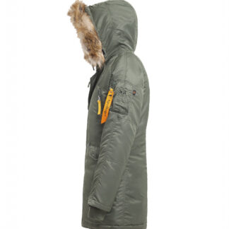 Парка Husky Wmn Sage Green Yellow