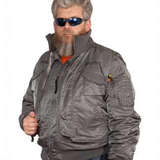 Бомбер AIR FORCE Gun Grey/Gun Metal
