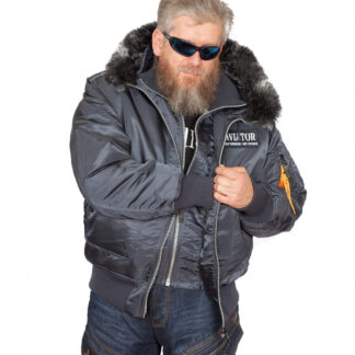 Бомбер AVIATOR HD Steel Blue/Gun Metal