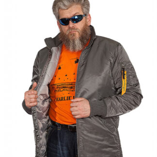 Бомбер B-20 Turbo Gun Grey/Gun Metal