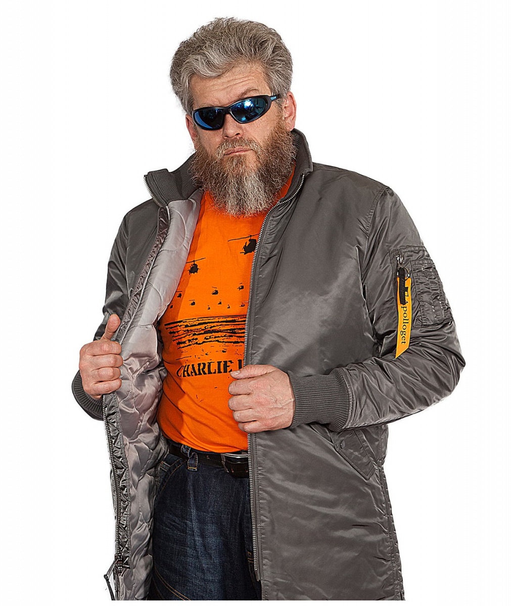 Бомбер B-20 Turbo Gun Grey/Gun Metal