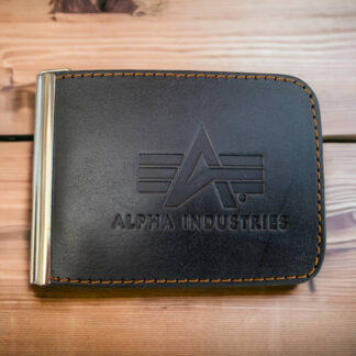 Зажим для денег Black Broun "Alpha Industries"