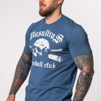 Футболка Rusultras Baseball Club синяя