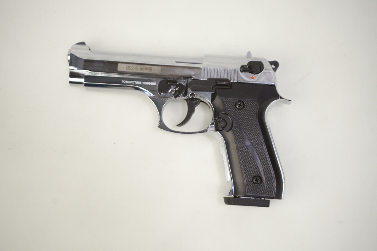 Сигнальный пистолет B92-S KURS кал. 5,5 мм 10ТК хром