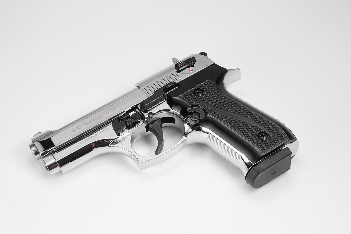 Сигнальный пистолет B92-S KURS Compact кал. 5,5 мм 10ТК хром