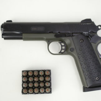 Сигнальный пистолет K1911 KURS Classic кал. 5,5 мм 10ТК хаки