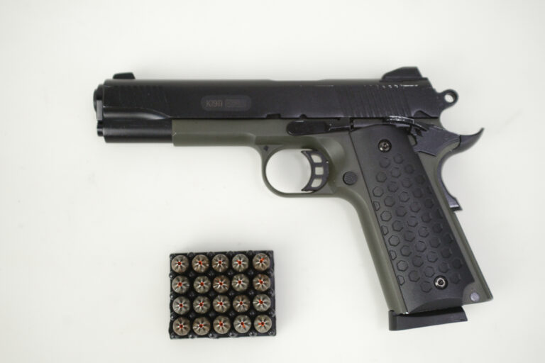 Сигнальный пистолет K1911 KURS Classic кал. 5,5 мм 10ТК хаки