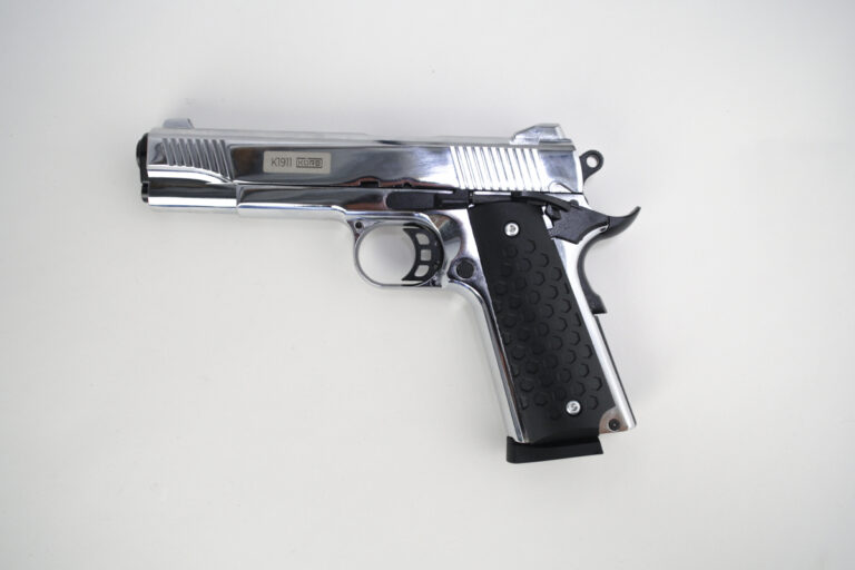 Сигнальный пистолет K1911 KURS Classic кал. 5,5 мм 10ТК хром