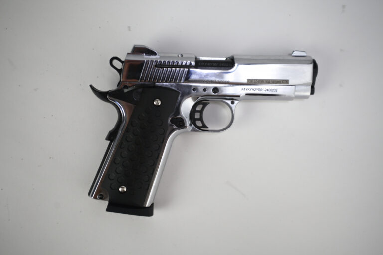 Сигнальный пистолет K1911 KURS Compact кал. 5,5 мм 10ТК хром