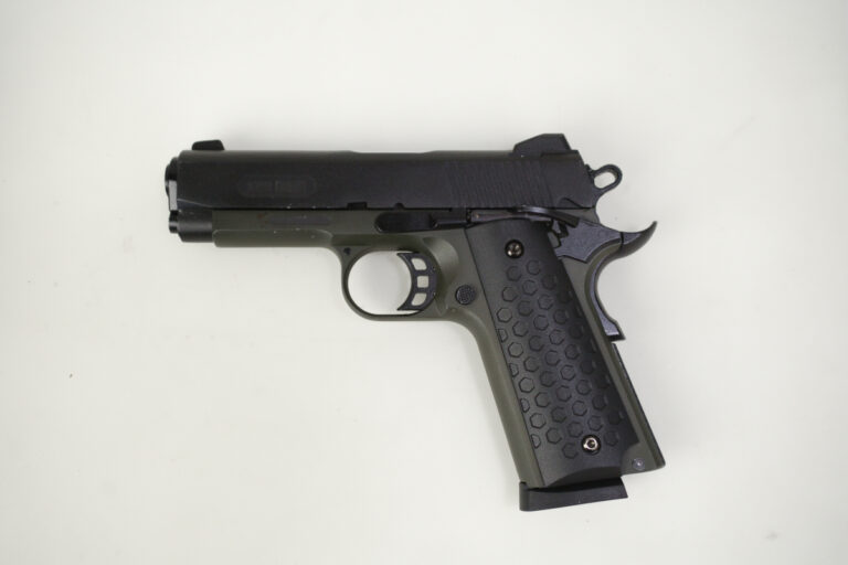Сигнальный пистолет K1911 KURS Compact кал. 5,5 мм 10ТК хаки