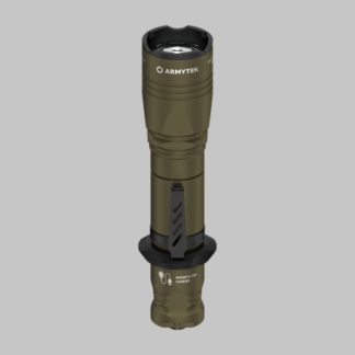 Armytek Dobermann Pro Magnet USB Olive / Теплый / 1400 лм / 6°:40° / 1x18650 (в комплекте)