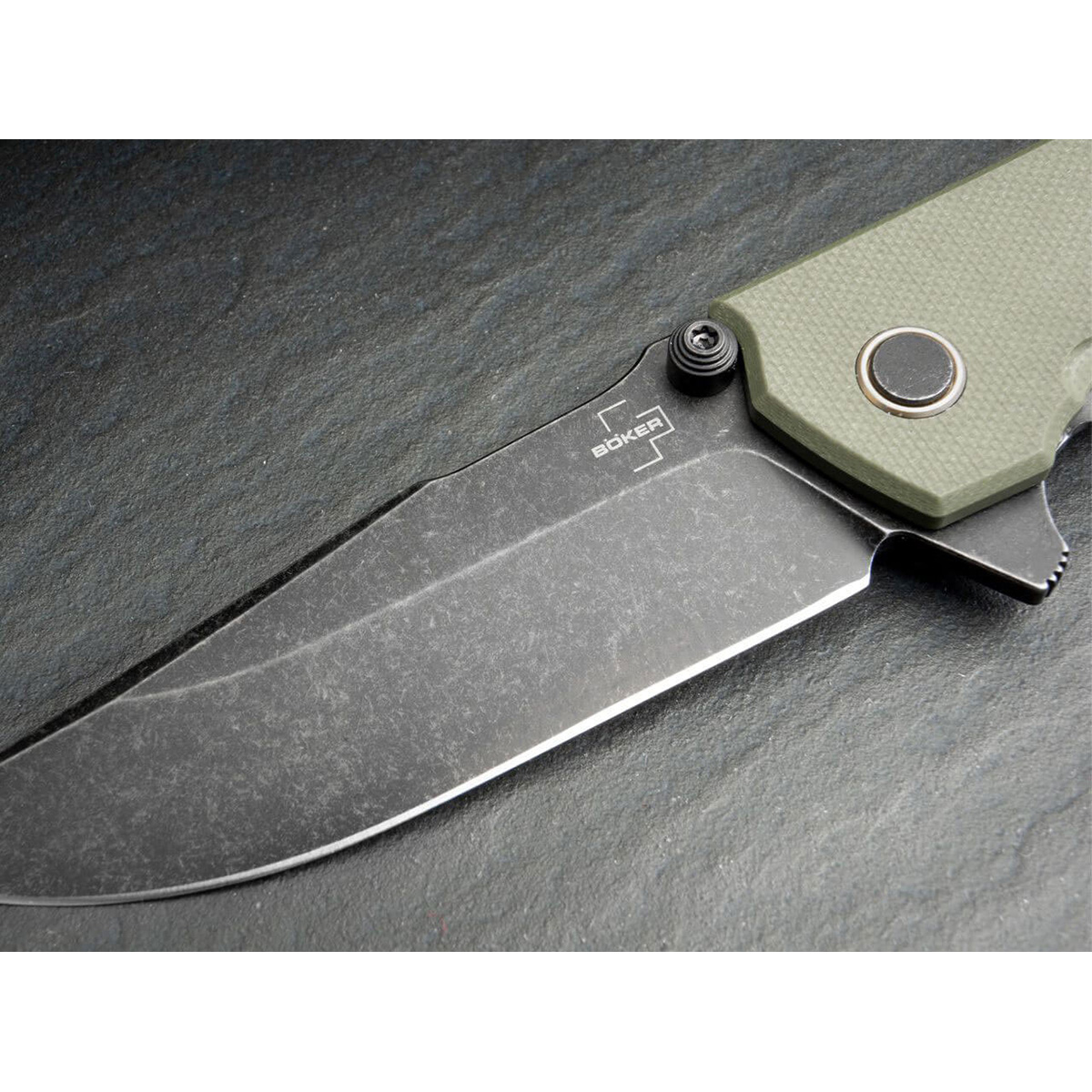 Нож Boker 01BO164 Kihon Assisted OD Green — изображение 4