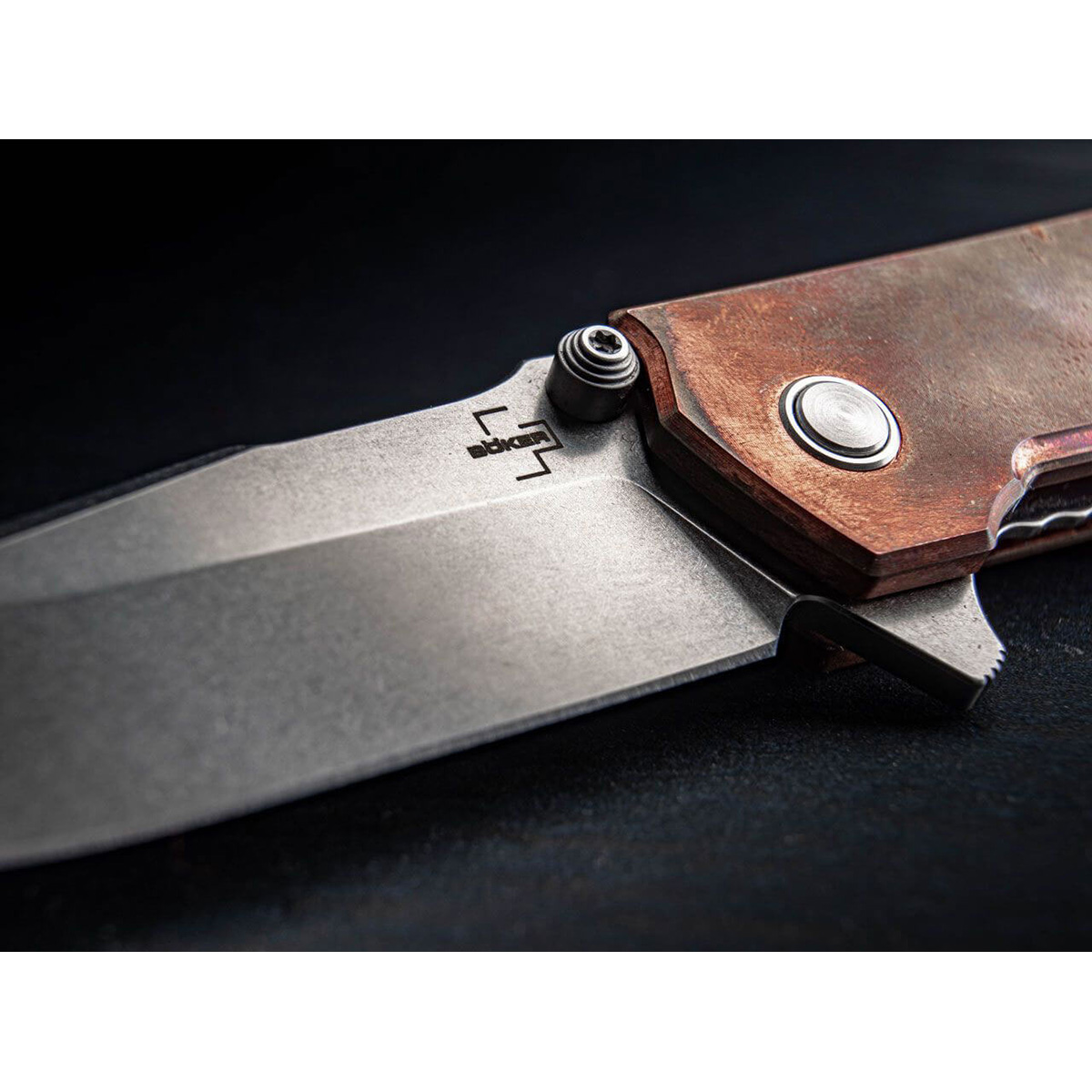 Нож Boker 01BO165 Kihon Assisted Copper — изображение 5