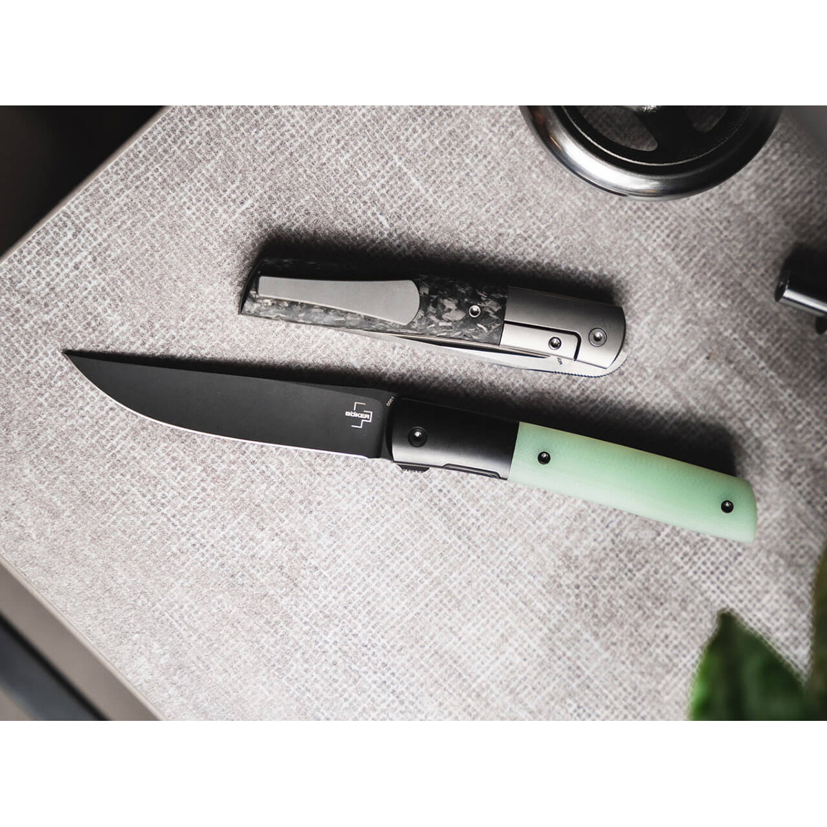 Нож Boker 01BO614 Urban Trapper Premium G10 Jade — изображение 3