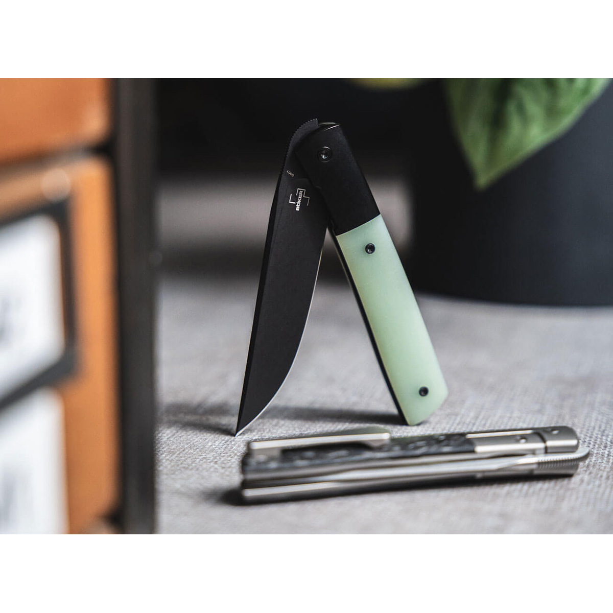 Нож Boker 01BO614 Urban Trapper Premium G10 Jade — изображение 4