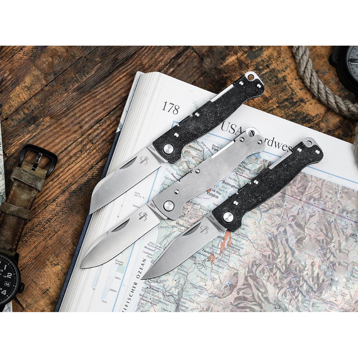 Нож Boker 01BO866 Atlas Backlock Clippoint — изображение 3