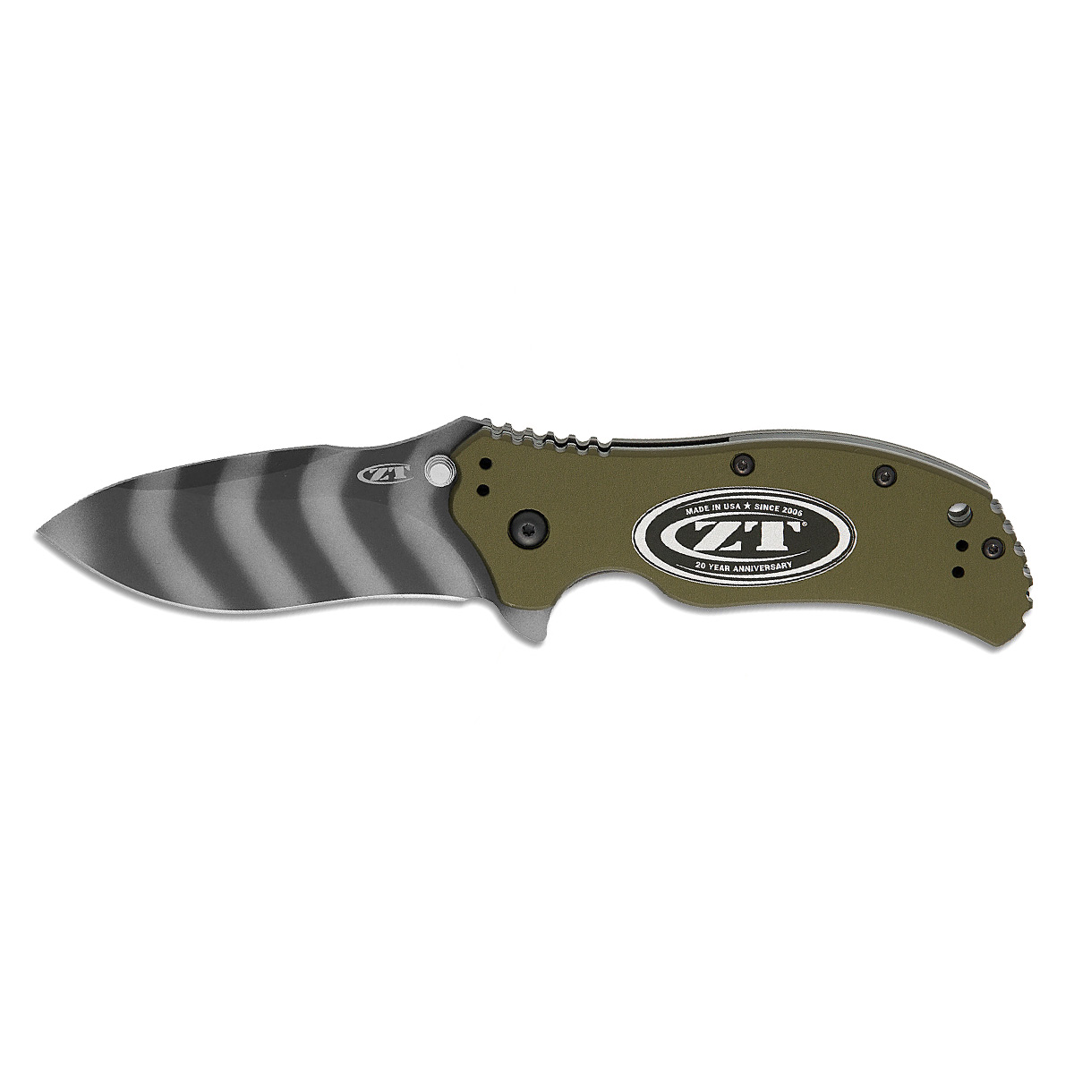 Нож Zero Tolerance 0350OLTS20 20th Anniversary Tiger Stripe