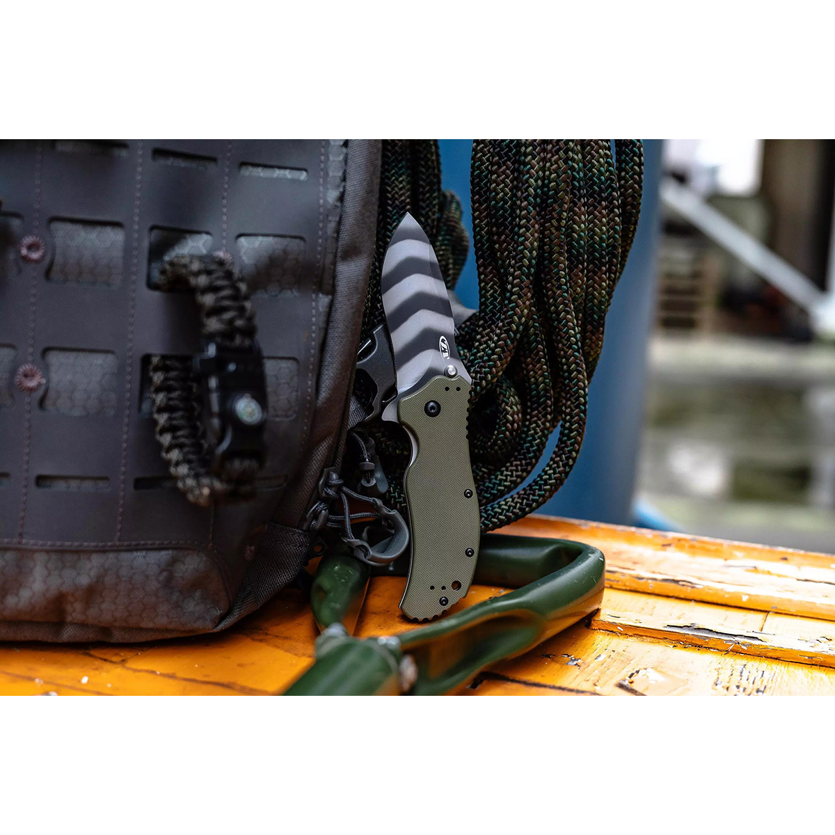 Нож Zero Tolerance 0350OLTS Tiger Stripe — изображение 5