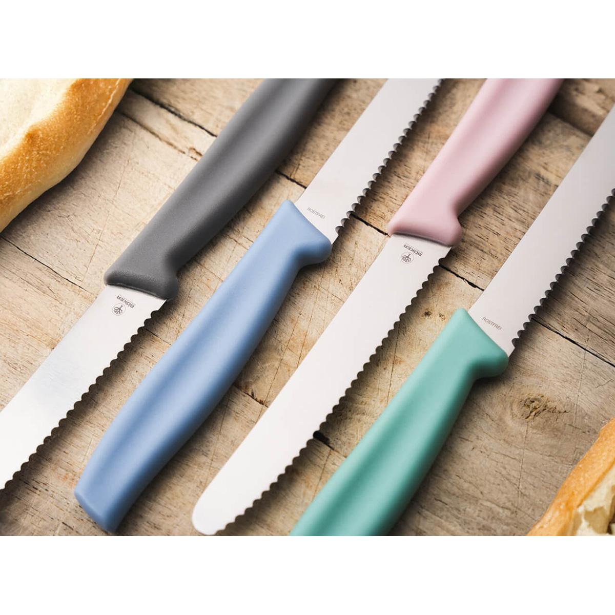 Нож кухонный Boker 03BO012 Sandwich Knife Pink — изображение 4