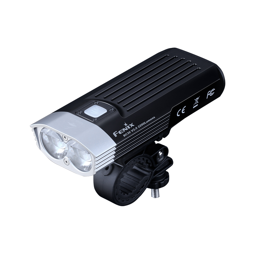 Фонарь велосипедный Fenix BC30 V2.0, задняя велофара BC05R V2.0 в комплекте — изображение 2