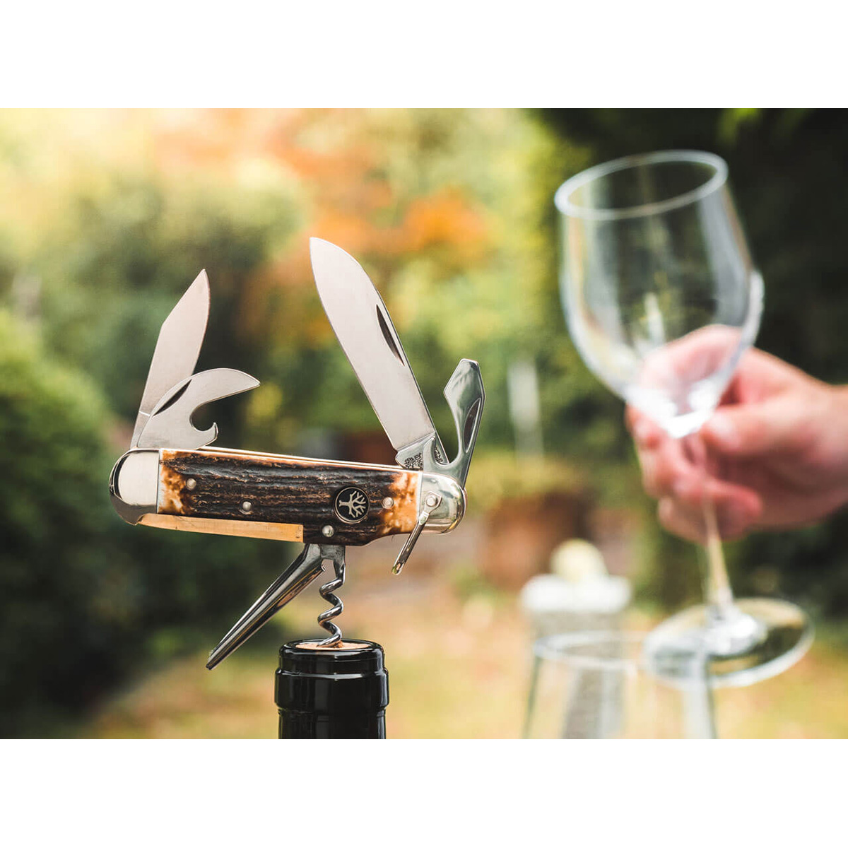Нож Boker 110182HH Camp Knife Stag — изображение 3