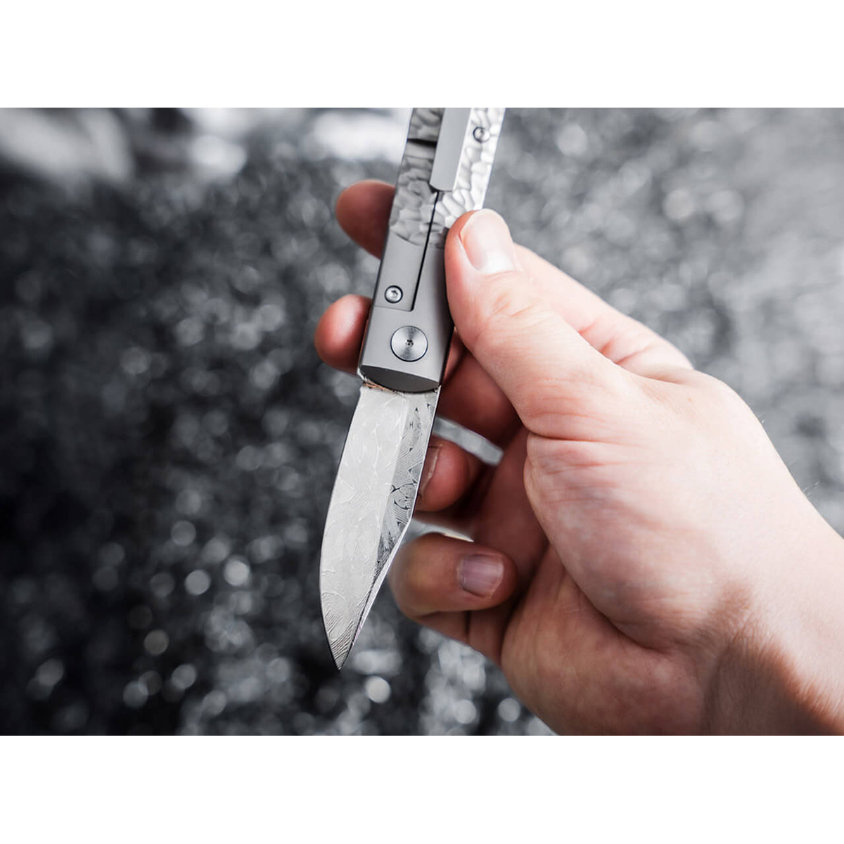 Нож Boker 110676DAM Meteorite Damast Platinum Edition — изображение 4
