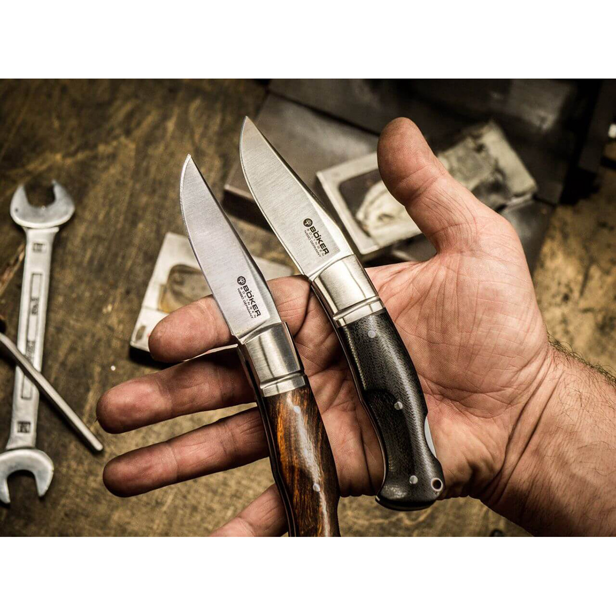 Нож Boker 111025 Boxer Desert Ironwood — изображение 5