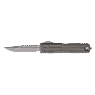 Нож Microtech Ultratech Ex Gen III ZBP Interceptor Sawback Bowie 1117EX-10APNCS