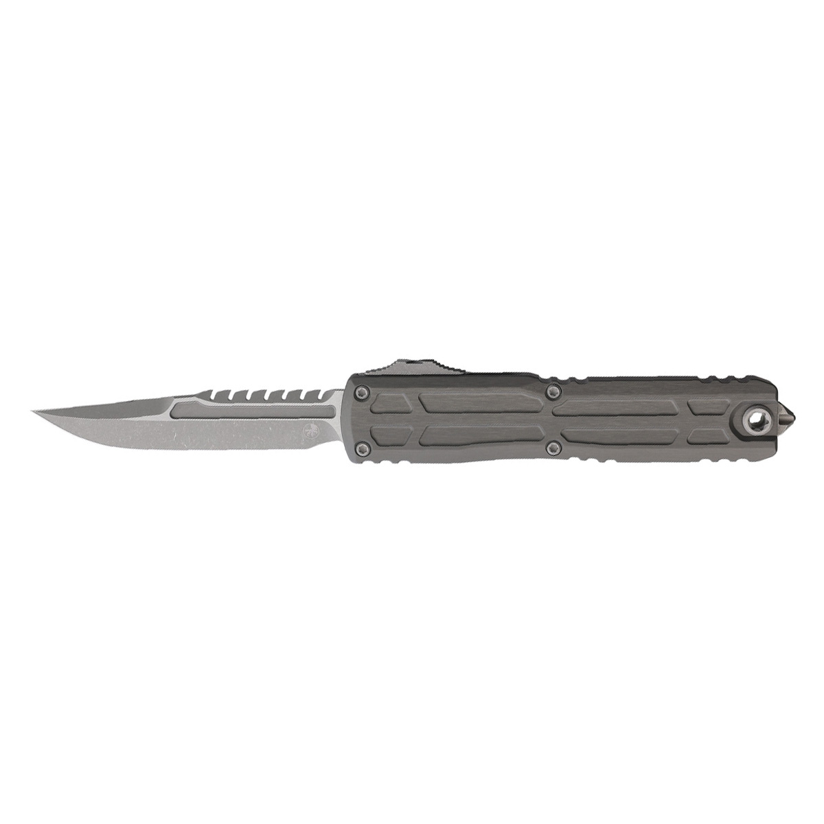 Нож Microtech Ultratech Ex Gen III ZBP Interceptor Sawback Bowie 1117EX-10APNCS