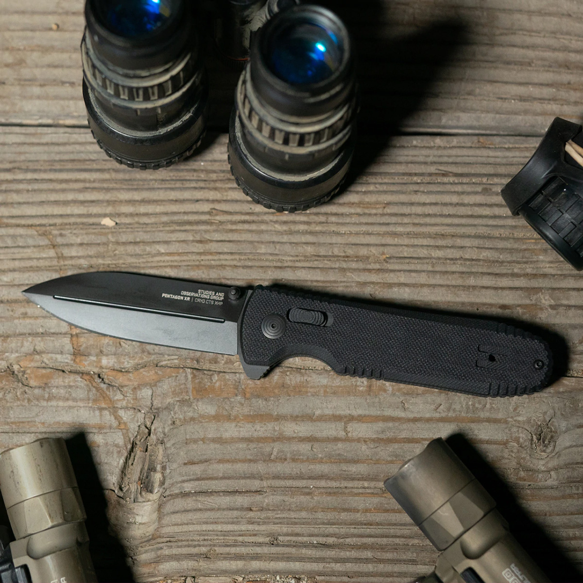 Нож SOG, 12-61-01-57 Pentagon Mk3 Blackout — изображение 3