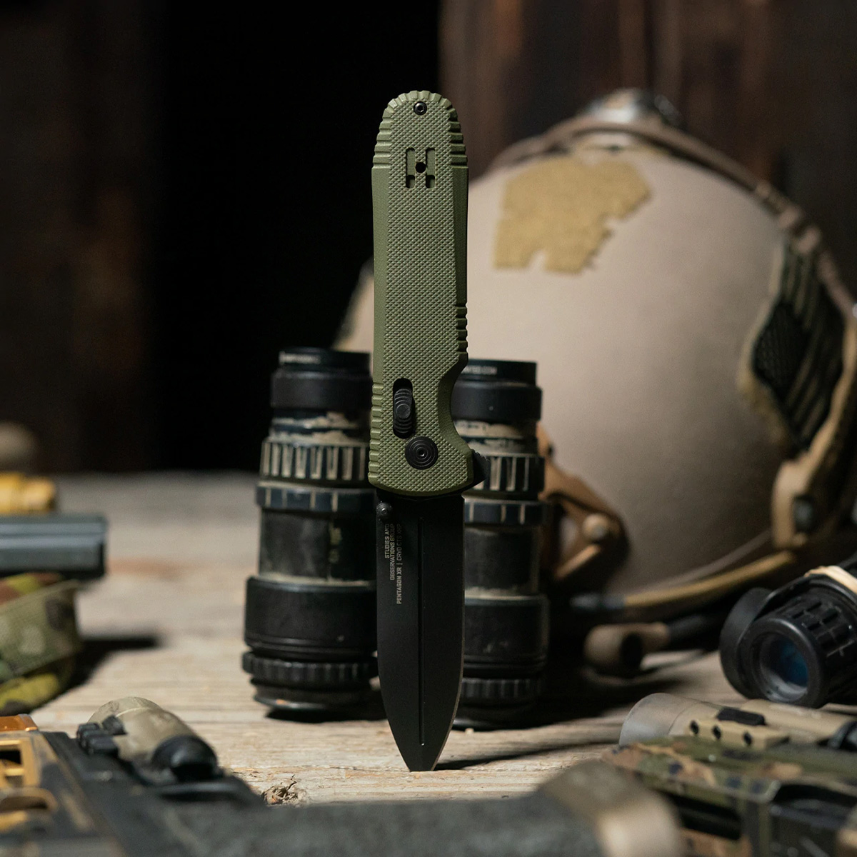 Нож SOG, 12-61-02-57 Pentagon Mk3 OD Green — изображение 3