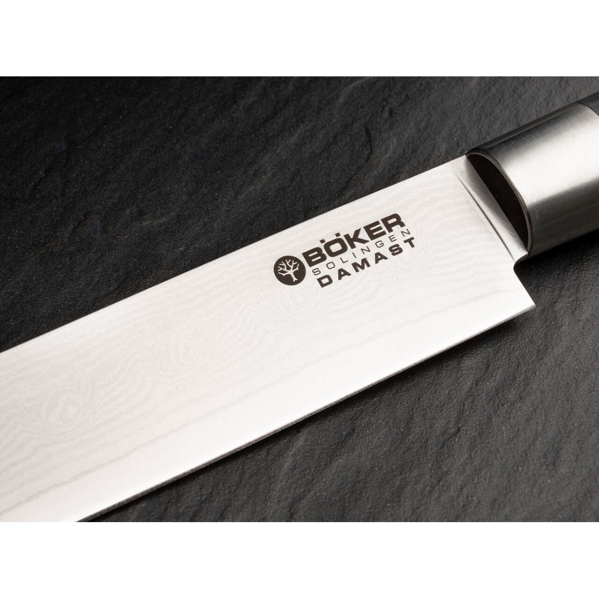 Нож кухонный Boker 130425DAM Damascus Black Carving Knife — изображение 3
