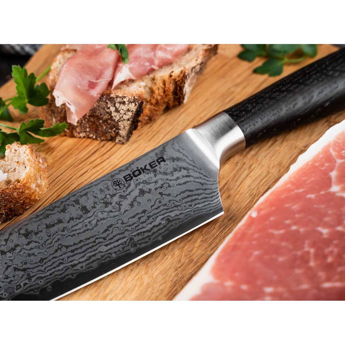 Кухонный нож Boker 130954DAM Meisterklinge Damast Chef's Knife Large — изображение 2