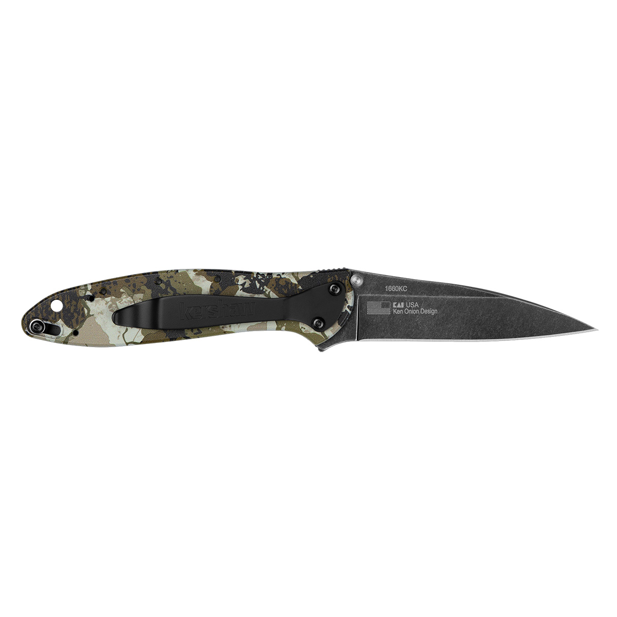 Нож KERSHAW 1660KC Leek Kings Camo — изображение 2