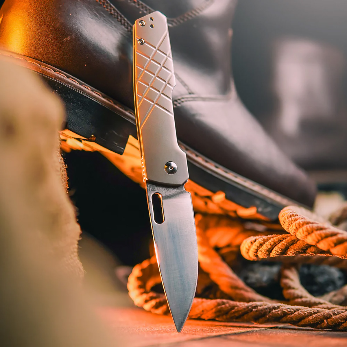 Нож Artisan Cutlery 1874G-GY Gambit Queen — изображение 4