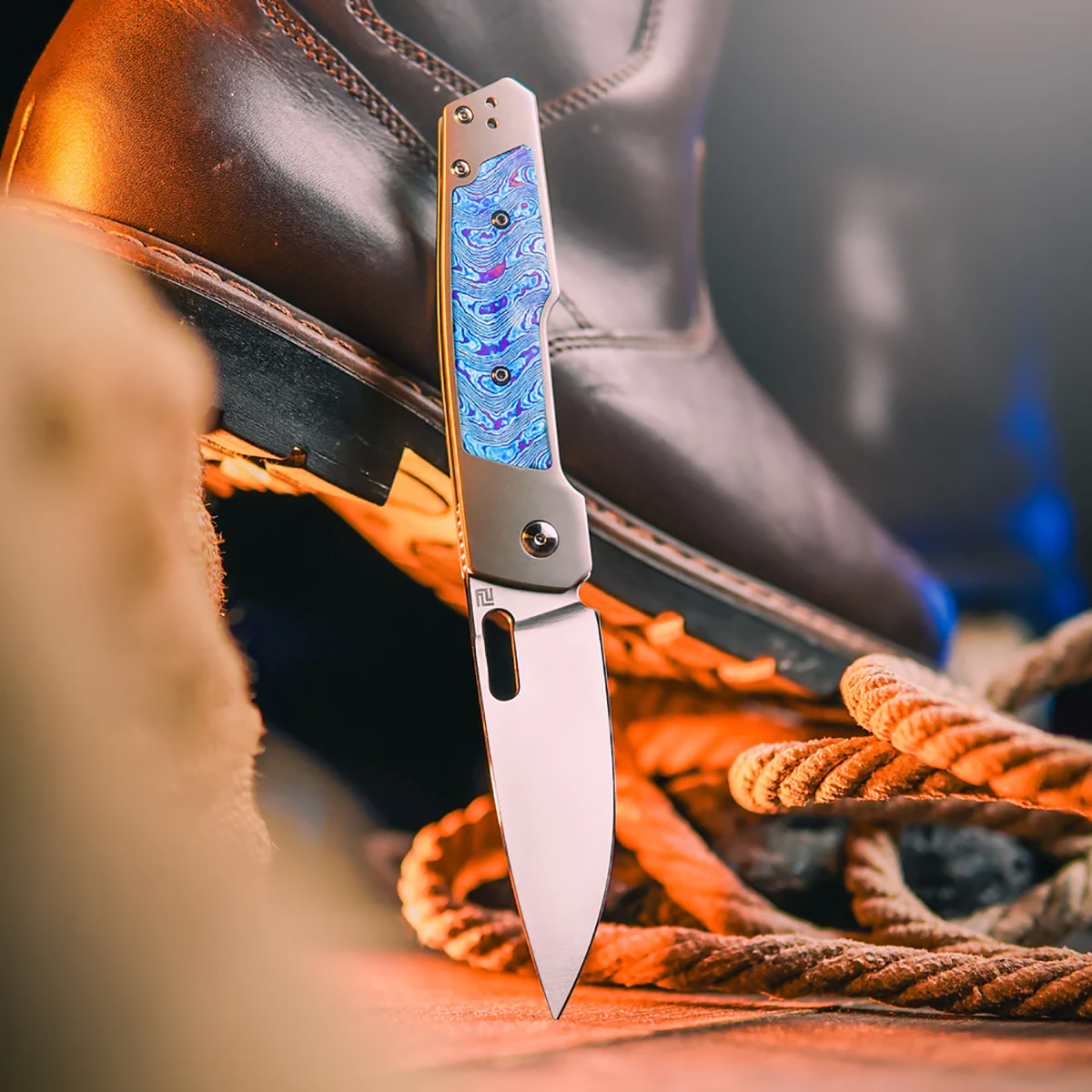 Нож Artisan Cutlery 1874G-GYTD Gambit Queen — изображение 4