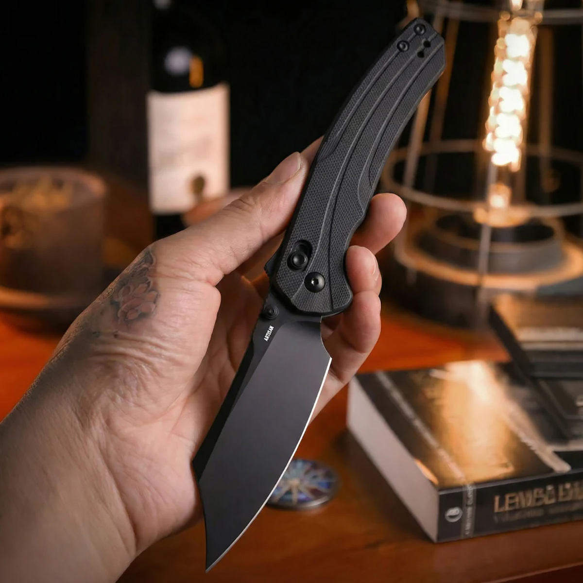 Нож Artisan Cutlery 1882P-BBK Simoon — изображение 4