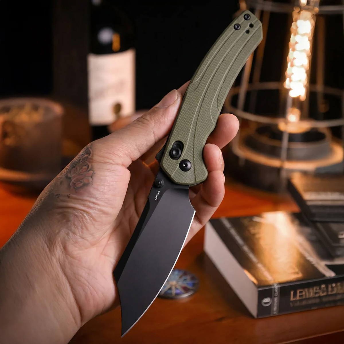 Нож Artisan Cutlery 1882P-BGN Simoon — изображение 4