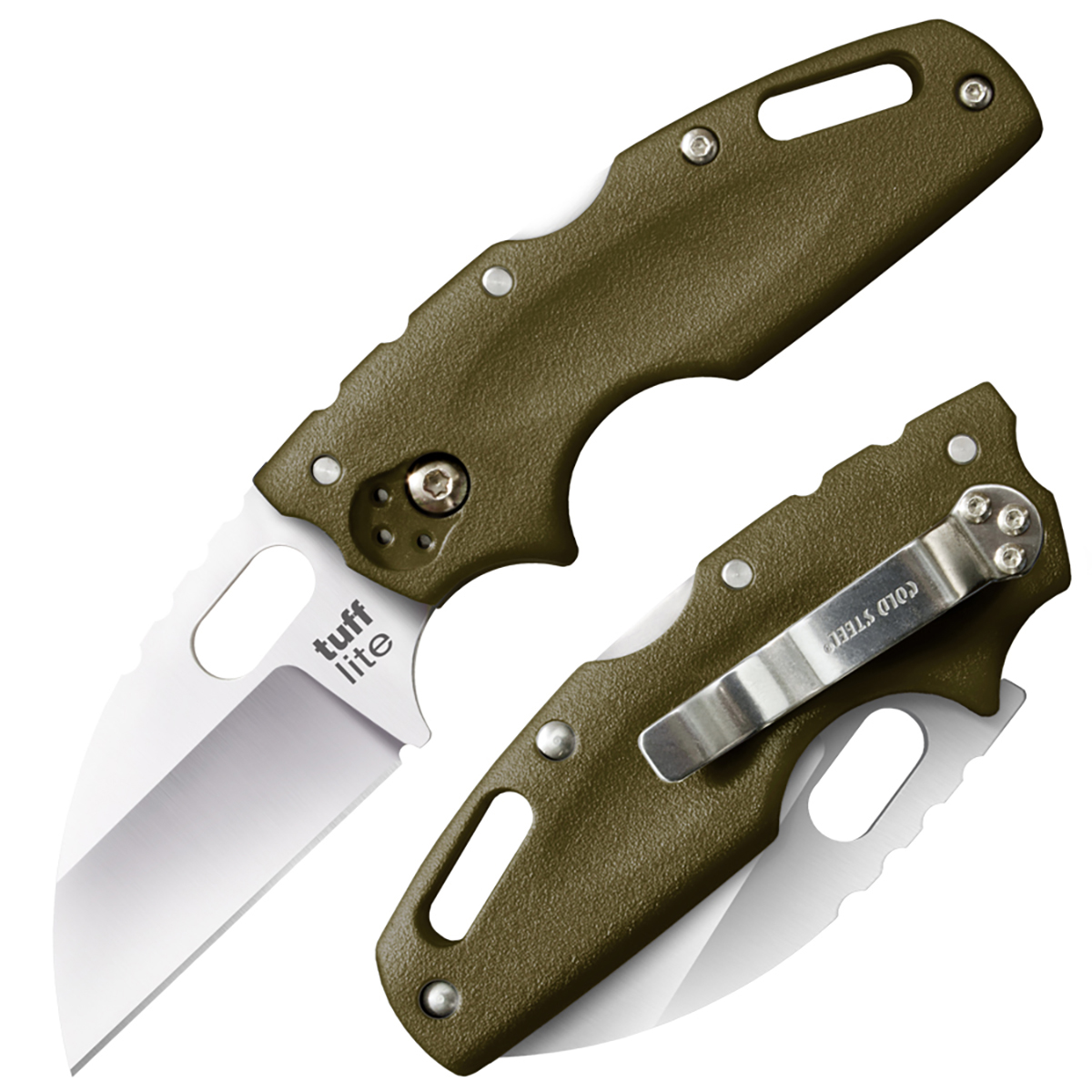 Нож Cold Steel 20LTG Tuff Lite Plain Edge OD Green