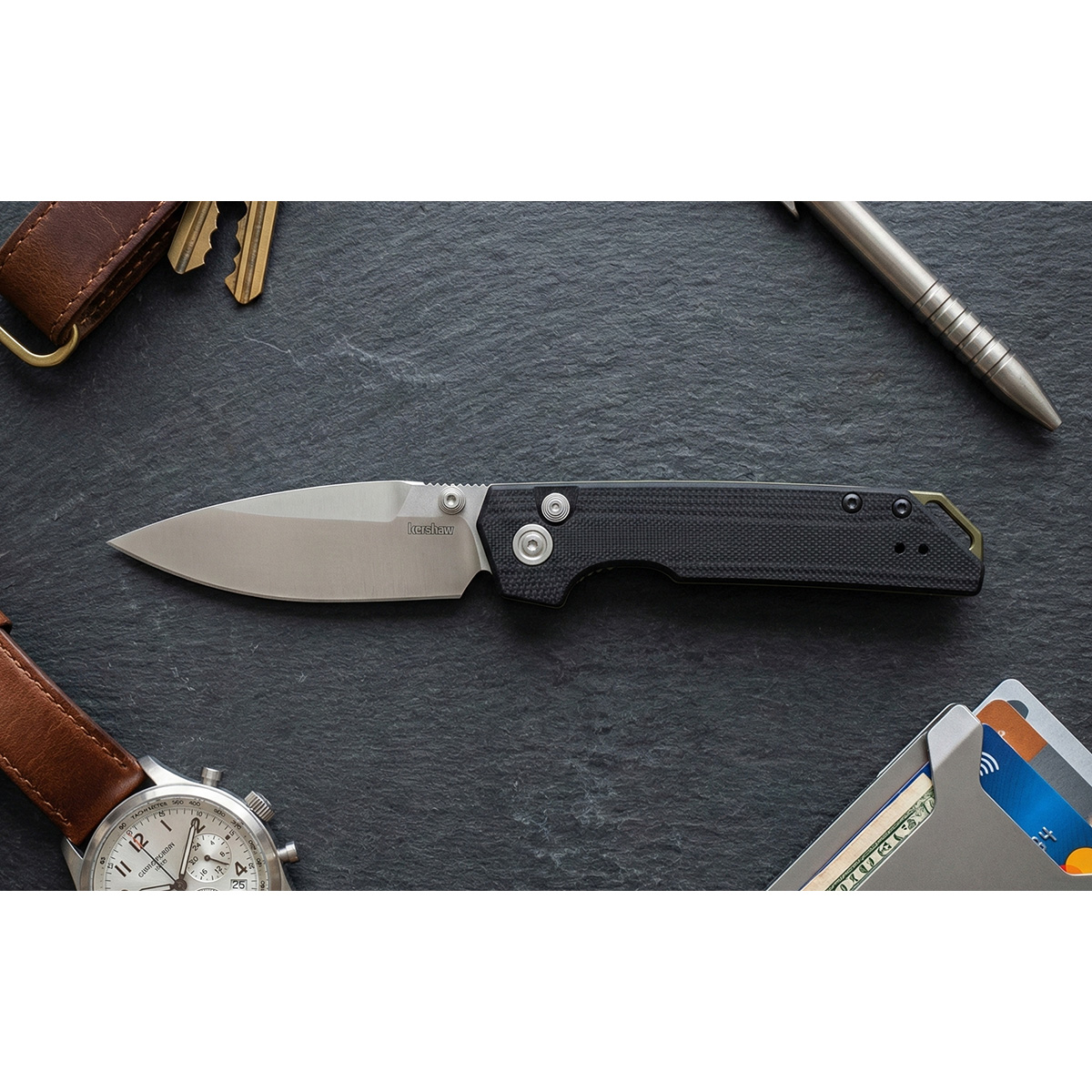 Нож KERSHAW 3038 Iridium Button Lock — изображение 3