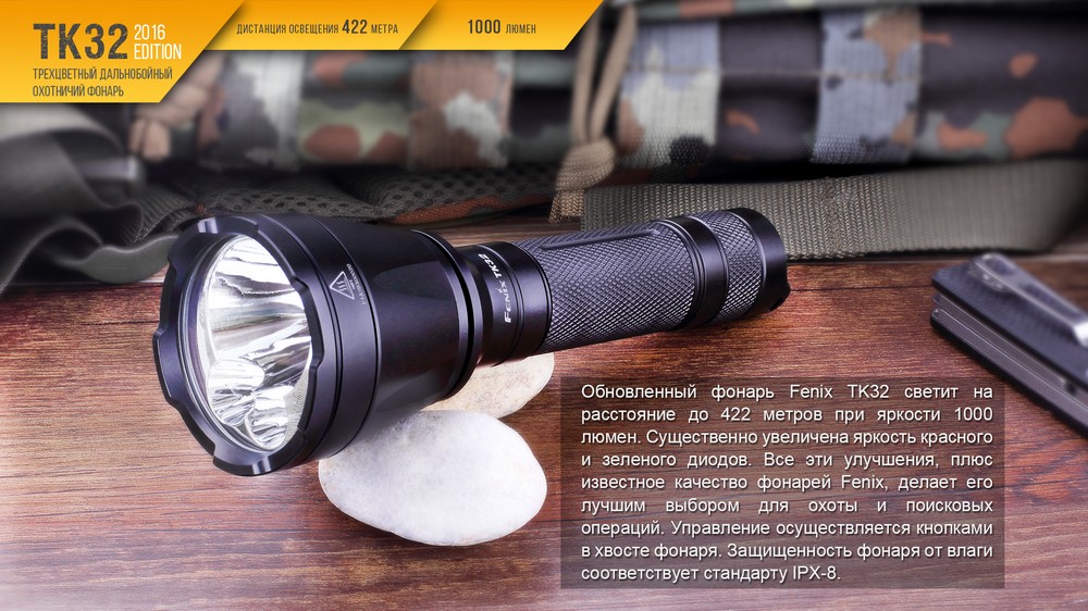 Фонарь Fenix TK32 2016, TK322016 — изображение 4