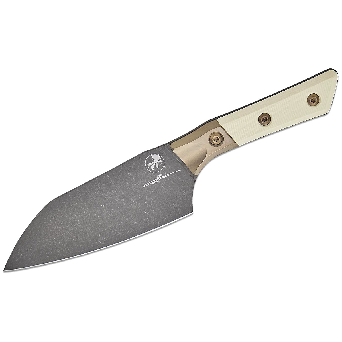 Нож кухонный Microtech Santoku 3200B-1DLCIVS