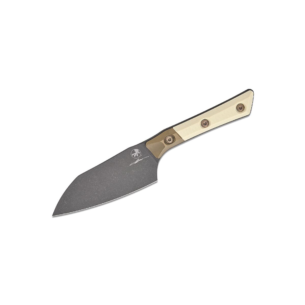 Нож кухонный Microtech Santoku 3300B-1DLCIVS