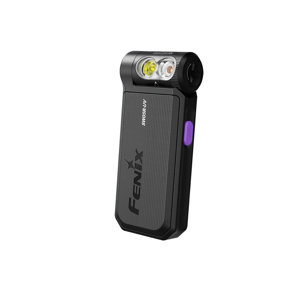 Фонарь Fenix многофункциональный SW05R-UV с ультрафиолетовой подсветкой, черный — изображение 5
