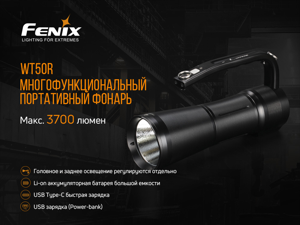Фонарь Fenix WT50R — изображение 7