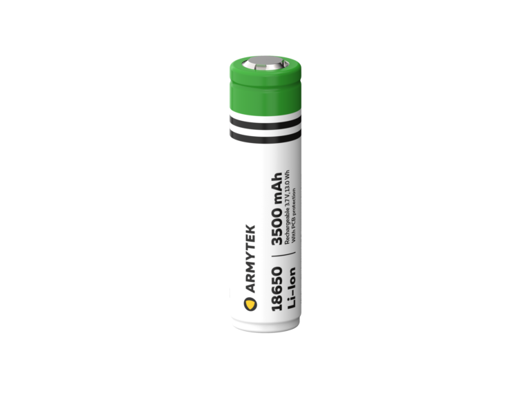 Защищённый Li-Ion аккумулятор Armytek 18650 3500 мАч