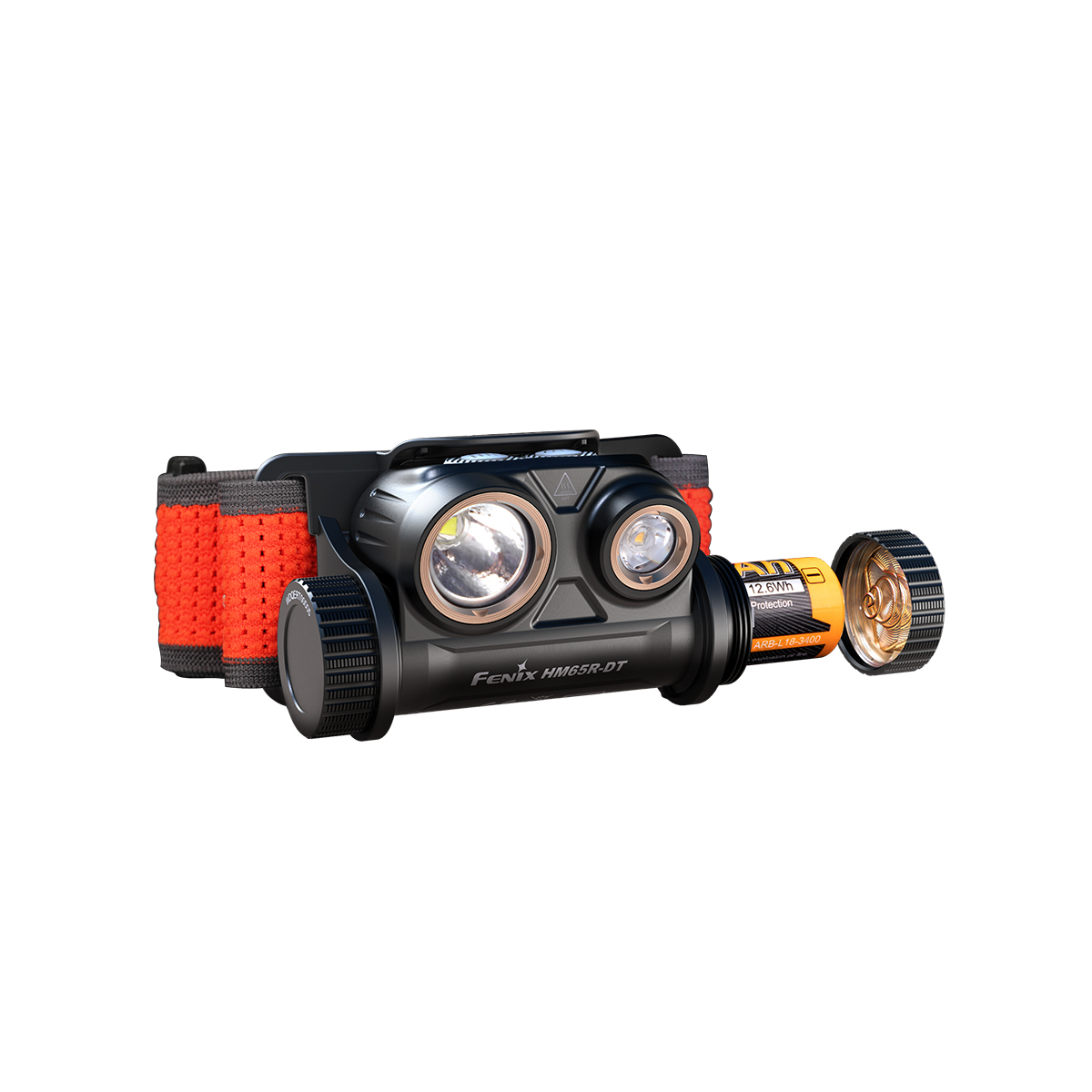 Фонарь Fenix налобный HM65R-DT Dual LED 1500 люмен — изображение 3