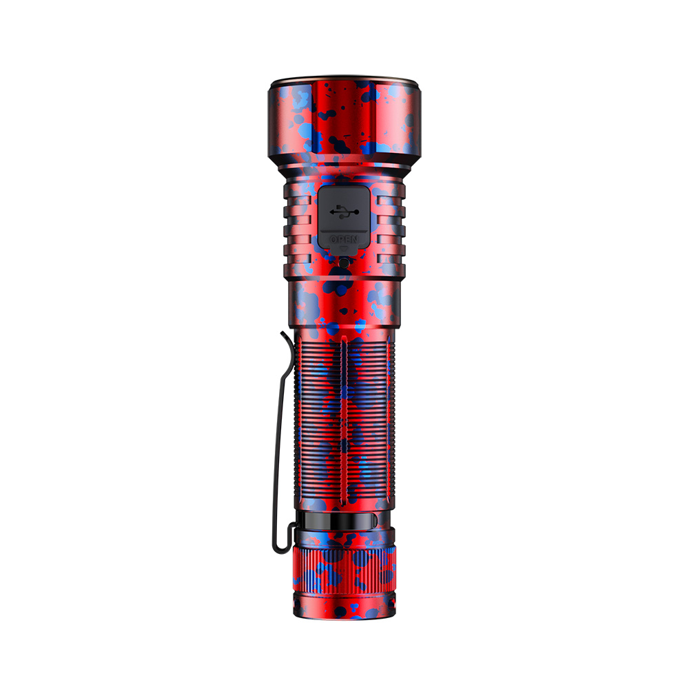 Фонарь Fenix LD36R красный камуфляж RGB с диффузором — изображение 4