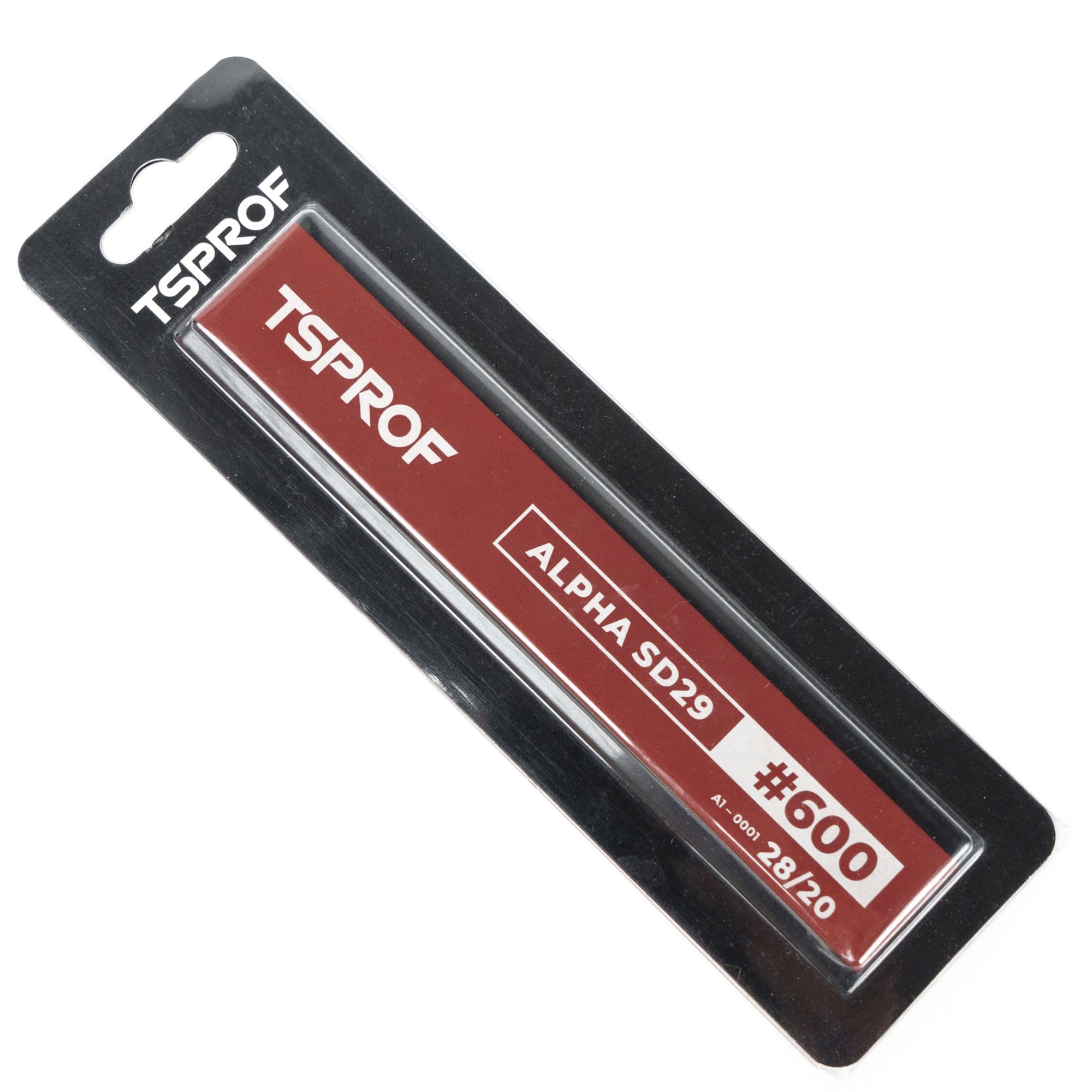 Алмазный брусок для заточки TSPROF Alpha SD29, 28/20 (600 грит) — изображение 4