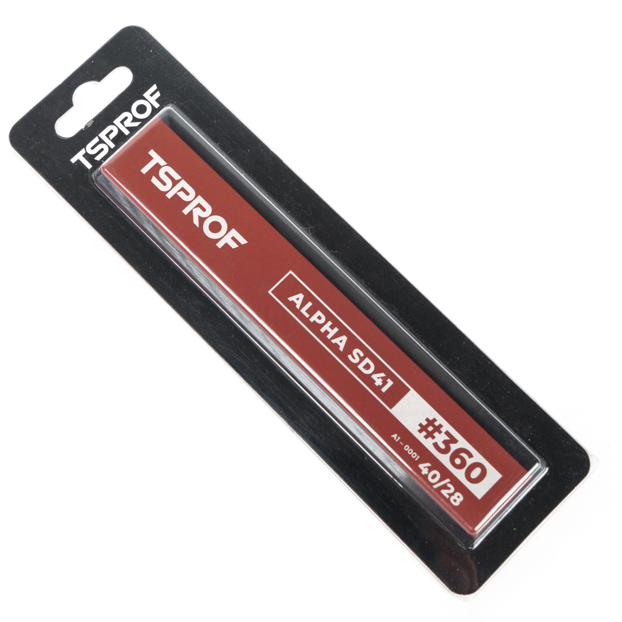 Алмазный брусок для заточки TSPROF Alpha SD41, 40/28 (360 грит) — изображение 4